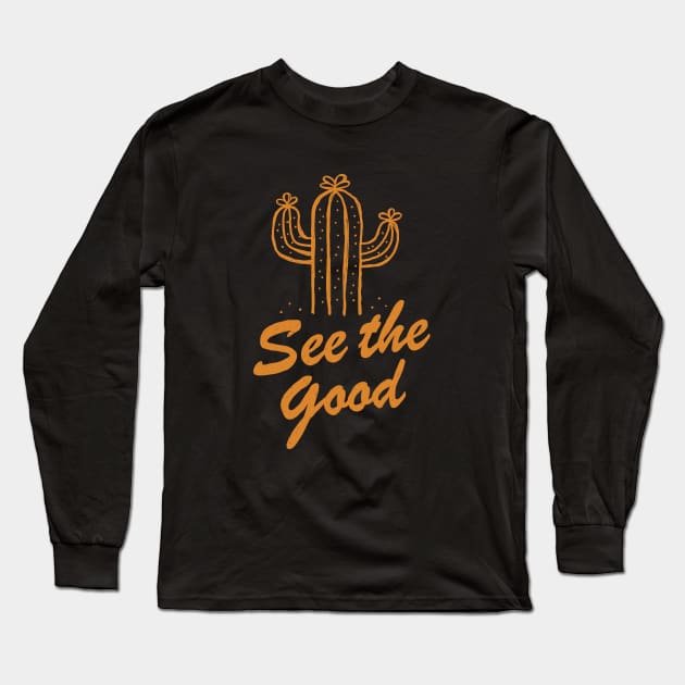 See The Good Long Sleeve T-Shirt by VANARTEE